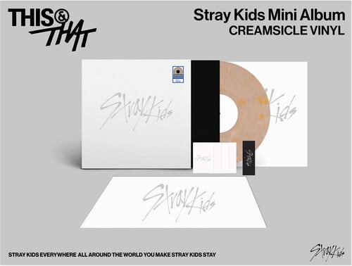 Stray Kids - THIS & THAT - Walmart Exclusive CREAMSICLE Vinyl