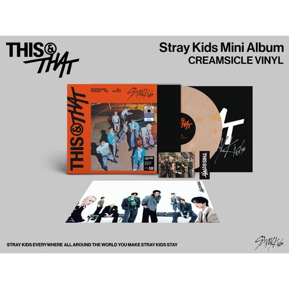 Stray Kids - THIS & THAT (Walmart Exclusive) - CREAMSICLE Vinyl