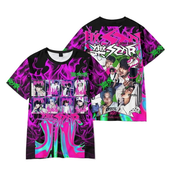 Stray Kids Tour 2025 T-Shirt For Women/Men Unisex Short Sleeve Tshirt Tee Fashion Summer Streetwear