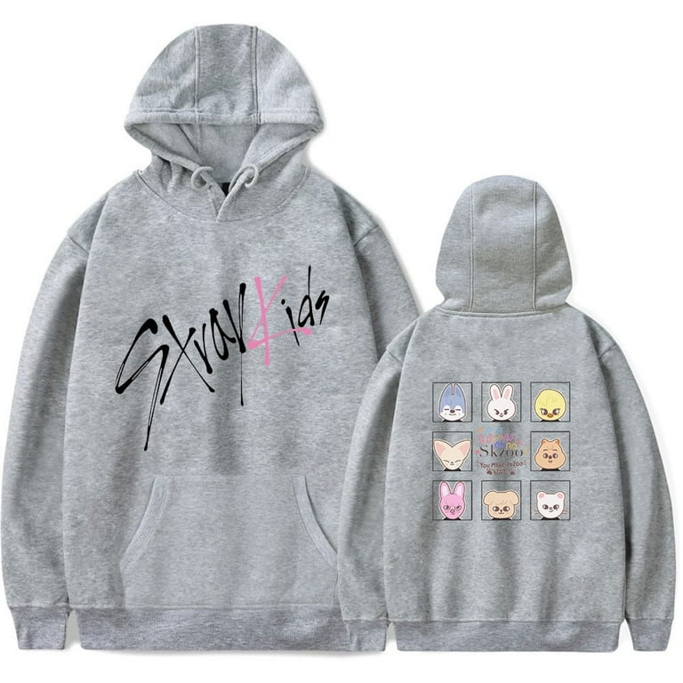 ★2023FW新作★LMC★CRAYON WIZARD SWEATSHIRT Stray Kids Tour Merch Hoodies New Logo Kpop Felix Hyunjin