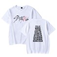 thumbnail image 1 of Stray Kids Unisex retro fashionable casual short sleeved T-shirt top for street wear, 1 of 3