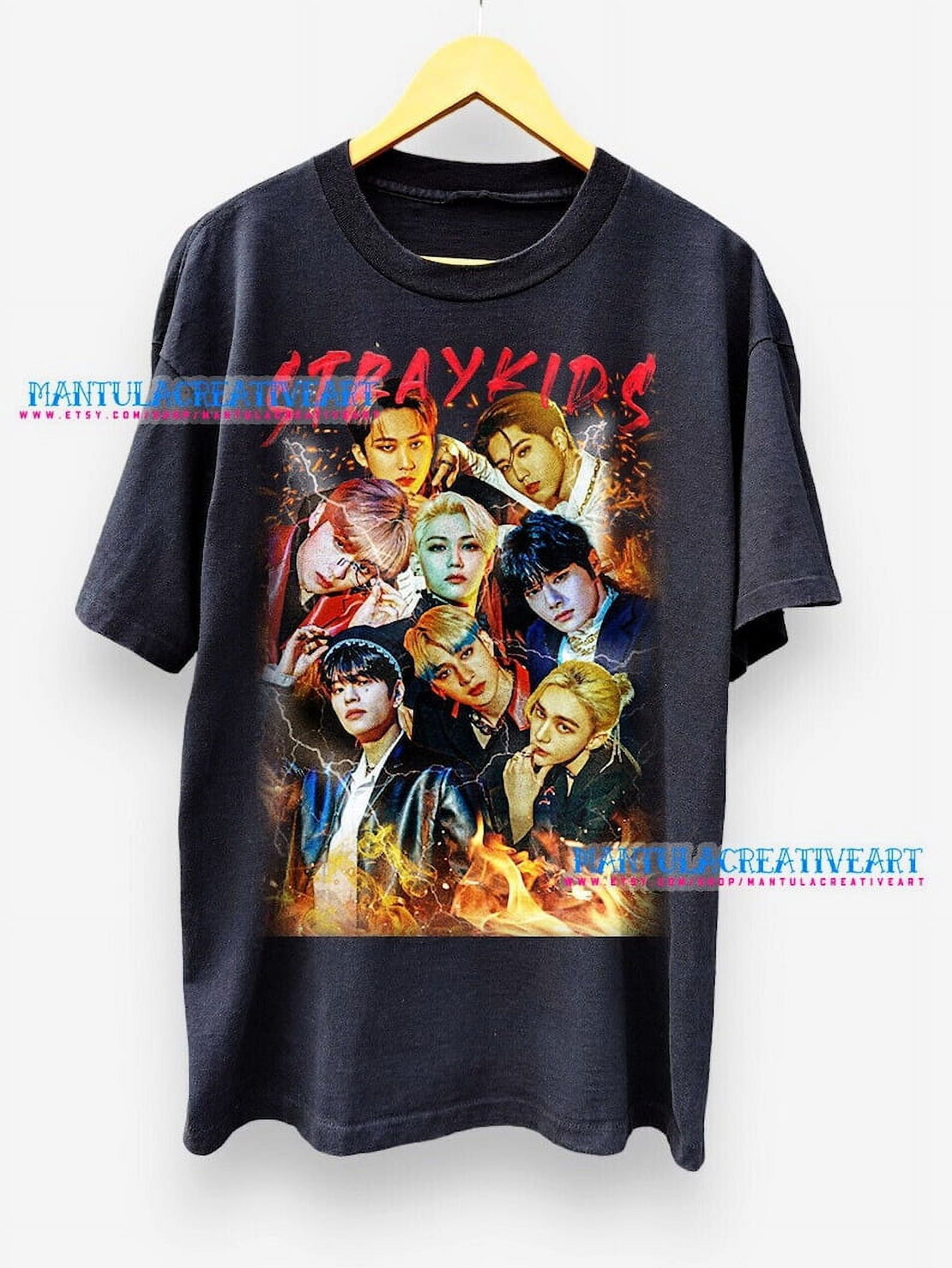 Stray Kids Vintage T-Shirt, Stray Kids Shirt Gift For Woman and Man Uni ...