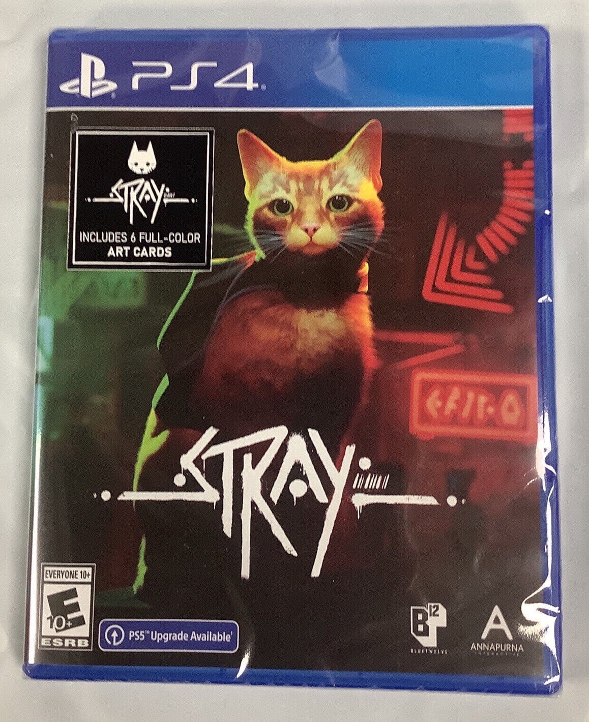 Stray Jogo Do Gato Ps4 Mídia Física Novo Lacrado Playstation 4 em Promoção  na Americanas