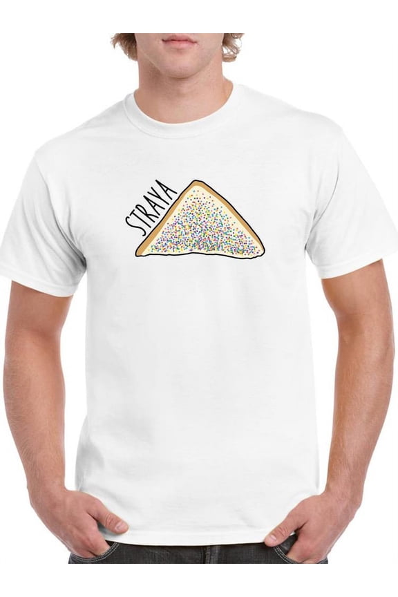 Straya Fairy Bread T-Shirt Men -Smartprints Designs, Male x-Large