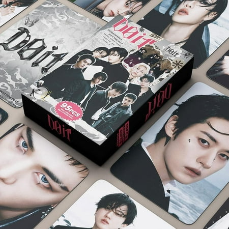 Straykids DO IT Merch Set - 55PCS Lomo Cards + 40PCS Stickers for STAY Fans