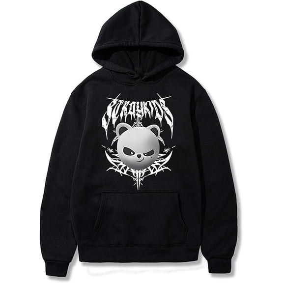 Strays Print Graphic Kid Merch Hoodie Novelty Pullover Sweatshirt for Men Women