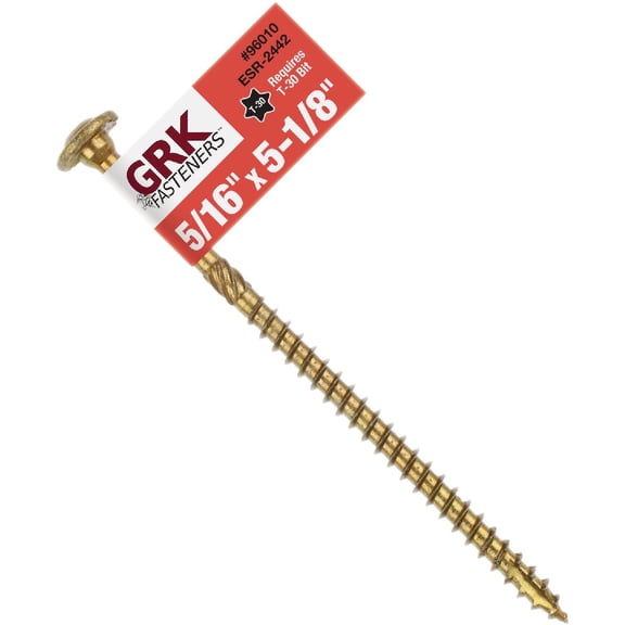 ITW Brands - GRK Structural Screw - Alloy Steel - 5/16 x 5-1/8