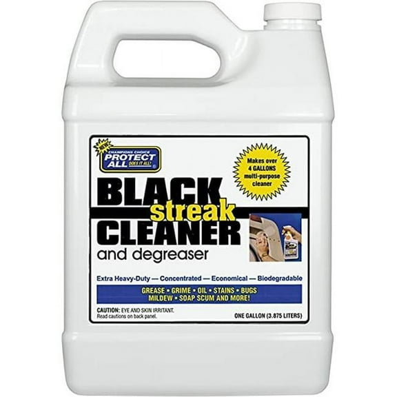 Streak Cleaner & Degreaser, Black