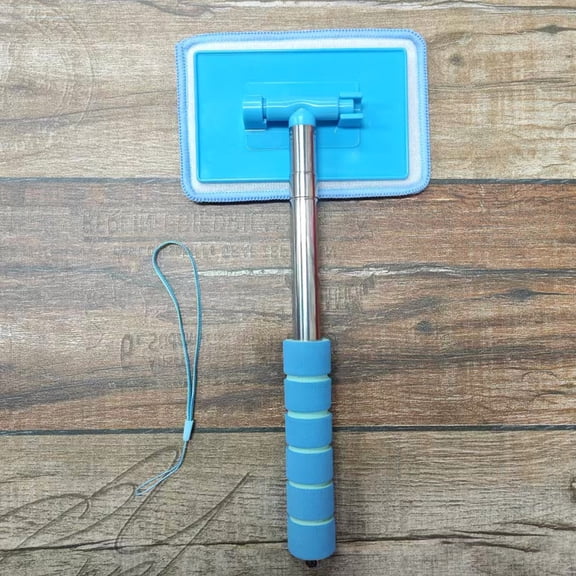 Streak-Free Retractable Car Window Cleaner Brush, Microfiber Squeegee for Auto Glass, Extendable Car Windshield Cleaner Tool for Home & Vehicle Detailing