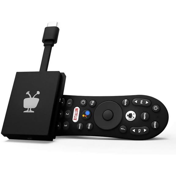 Stream 4K  Every Streaming App and Live TV on One Screen  4K UHD, Dolby Vision HDR and Dolby Atmos Sound  Powered by Android TV  Plug-In Smart TV, One size
