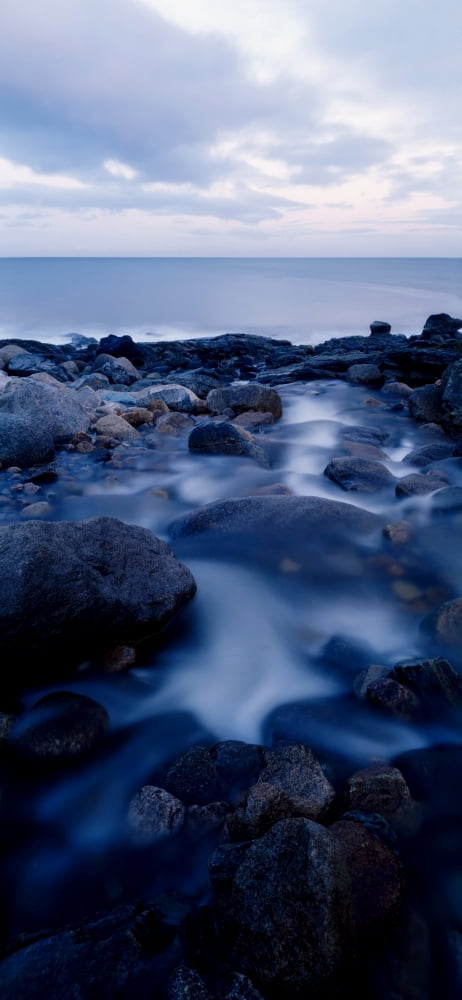 Stream Near Bloody Bridge Co Down Ireland Canvas Art - The Irish Image Collection Design Pics (20 x 44)