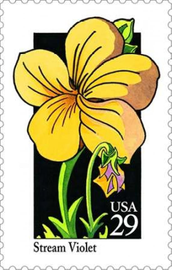 Stream Violet Canvas Art - US POSTAL SERVICE (24 x 36)