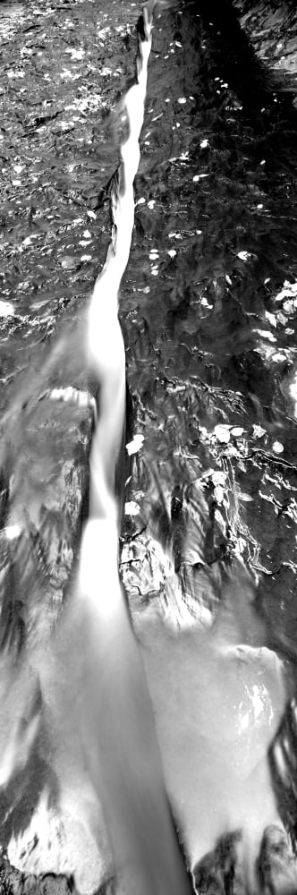Stream flowing through rocks North Creek Zion National Park Utah USA Canvas Art - Panoramic Images (12 x 36)