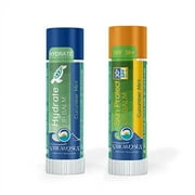 Stream2Sea SPF30 Reef Safe Moisturizing Cucumber Mint Lip Balm Set, SPF 30 + Hydrate - 0.15 oz