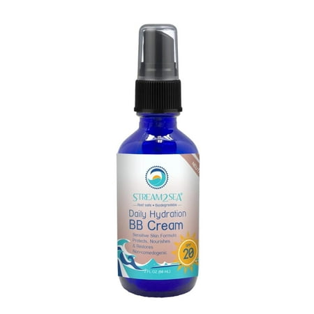 Stream2Sea SPF 20 Reef Safe Neutral Tint Daily Hydration BB Cream, Nourish and Hydrate - 2 fl oz