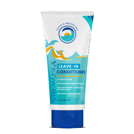 Stream2Sea Reef Safe Leave-In Hair Conditioner Detangles & Replenish Hair Moisture - 6 fl oz