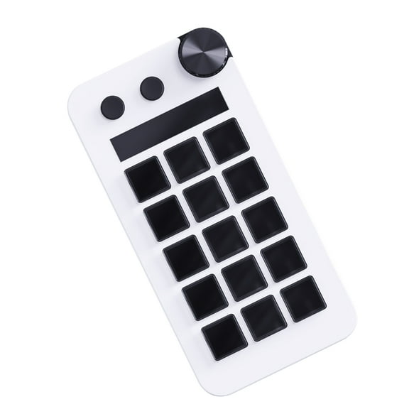StreamDeck Keypad with 15 Key and 2 Dials for Workflows Management