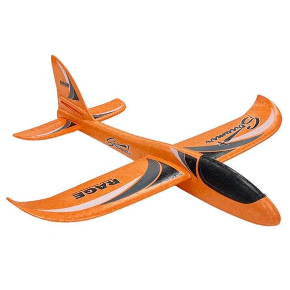 Streamer Hand Launch Glider Airplane, Orange