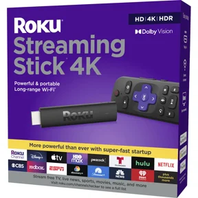 Streaming Stick 4K (2021) 4K/HDR/Dolby Voice Remote and TV Controls