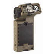 Streamlight 14069 Sidewinder 55-Lumens LED Rescue Kit Waterproof Flashlight with 2 AA Alkaline Batteries, MOLLE Retainer and Paracord in Clamshell, Coyote CA3