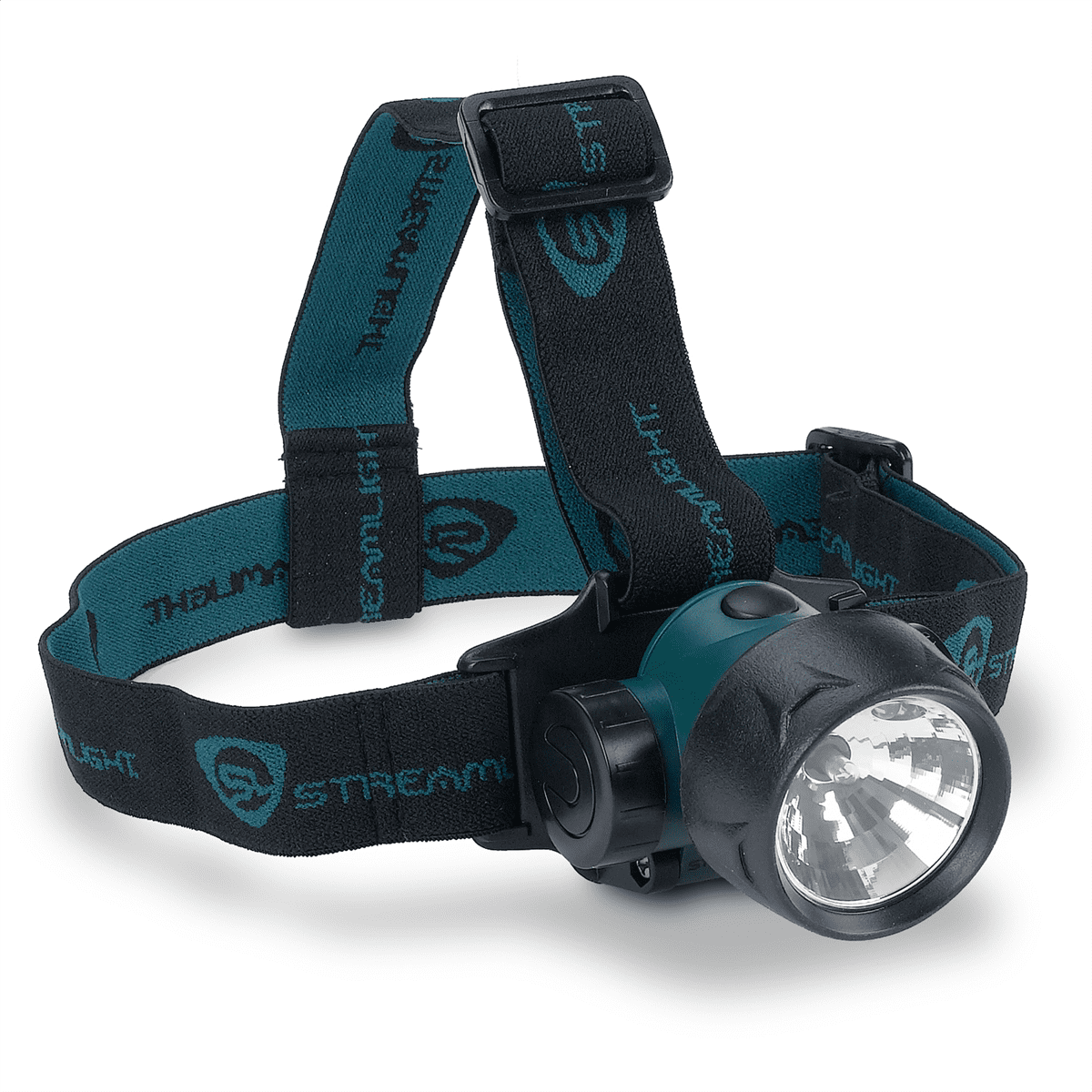 Green Adjustable LED Headlamp with Water Resistant Strap