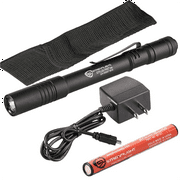 Streamlight Stylus Pro USB - 120V AC - Includes Nylon Holster - Black with White LED