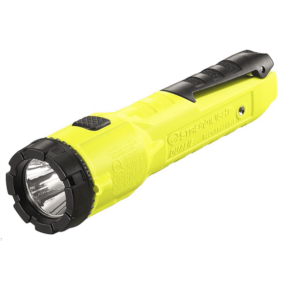 Streamlight 275 Lumen Dualie Rechargeable Flashlight - 12V DC Direct Wire - Box - Yellow