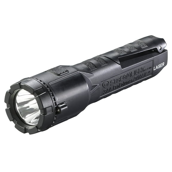 Streamlight 68762 3AA ProPolymer Dualie 150-Lumen Intrinsically Safe Multi-Function Flashlight with Beam, Includes 3AA Alkaline Batteries, Black CA2