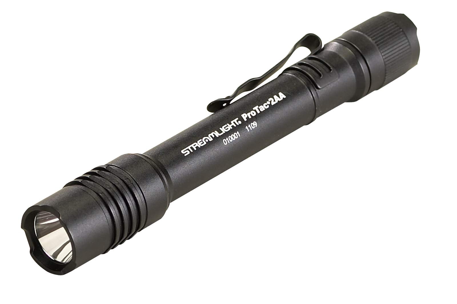 Streamlight 88033 ProTac 2AA-X 270-Lumen Rechargeable Multi-Fuel Personal Carry Tactical Flashlight, Black CA2