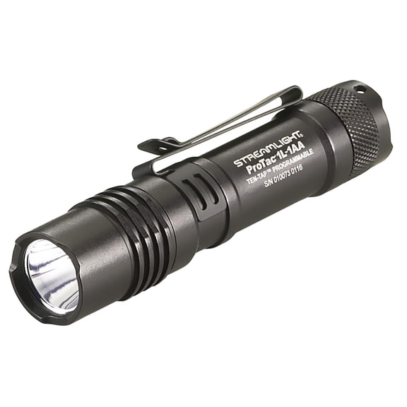 Streamlight 88061 ProTac 1L-1AA 350-Lumen Dual Fuel Professional Tactical Light, Black