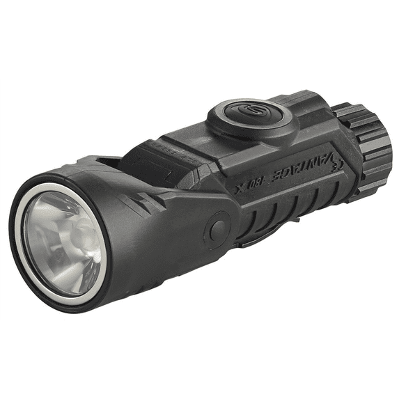 Streamlight Vantage 180 X Helmet Mounted and Right Angle Firefighter Flashlight, Black