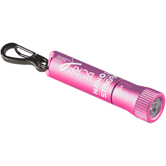 Streamlight BCRF Pink Nano Light II - Includes (1) AAAA Alkaline Battery - Pink