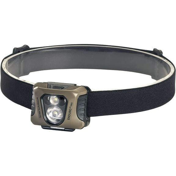 Streamlight Enduro Pro Spot/Flood LED Headlamp with White and Green LEDs, Coyote
