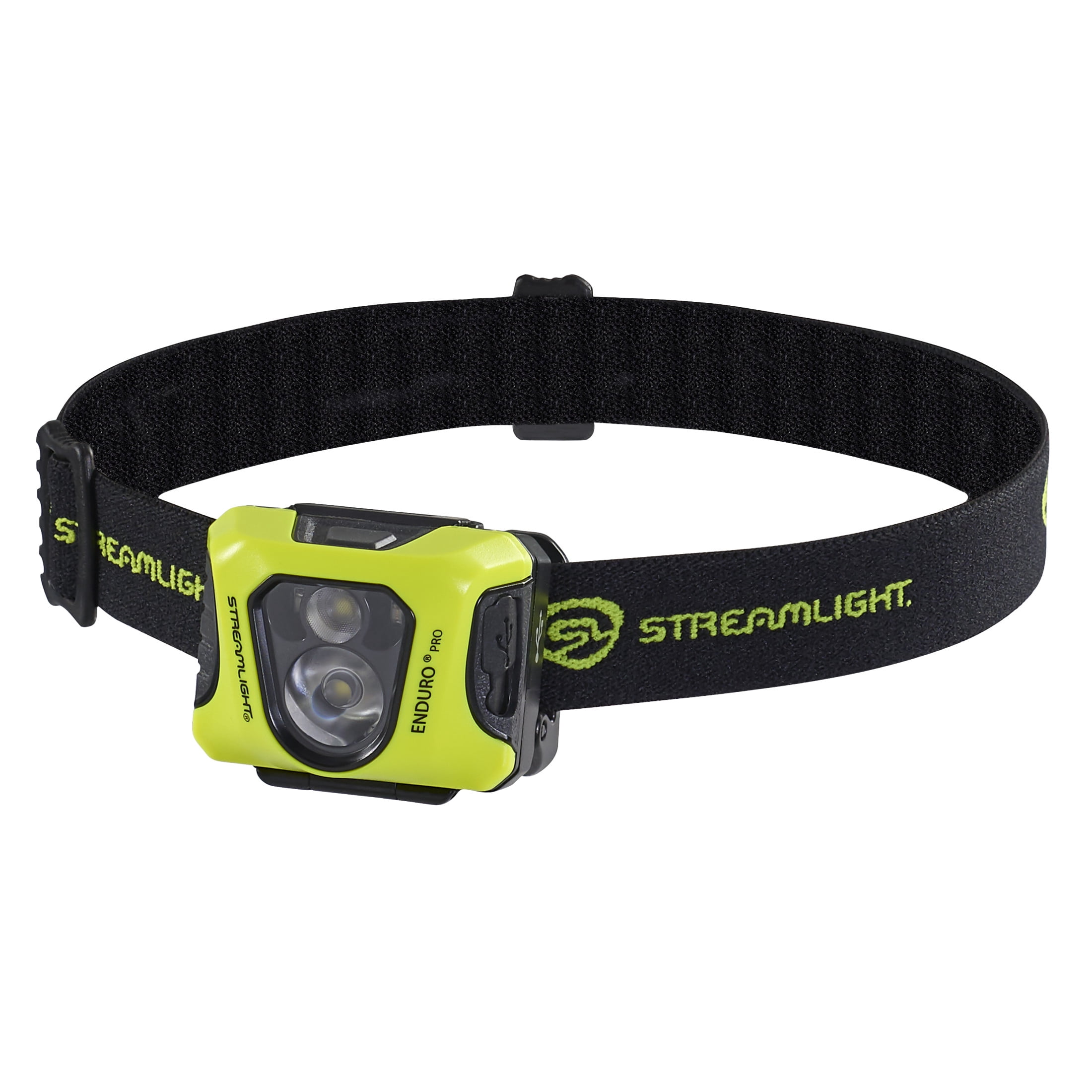 Streamlight Enduro Pro USB 200 Lumen Rechargeable LED Headlamp, Yellow
