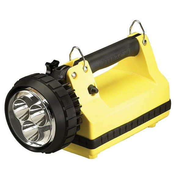 Streamlight FireBox E-Spot Rechargeable Flashlight, Standard System, AC/DC, IPX4, Yellow (1 Unit)