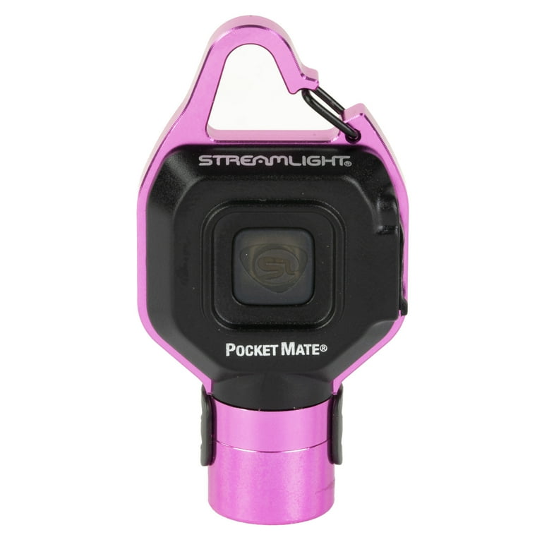 streamlight pocket mate usb keychain flashlight 73303 325-Lumen Pocket Keychain/Clip-on Rechargeable Flashlight, Pink Lightsdaddy Streamlight Pocket Mate - Clarey's