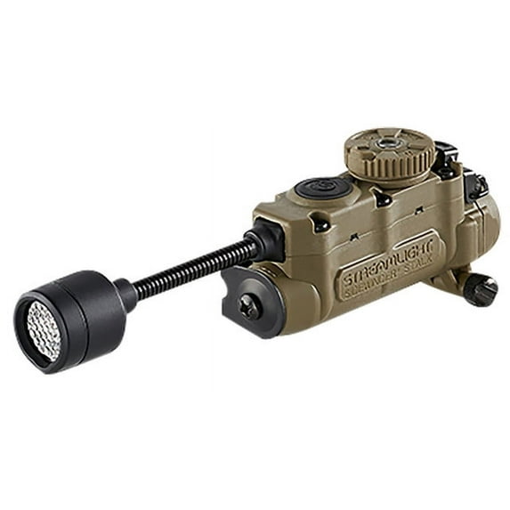 Streamlight Sidewinder Stalk LED Flashlight w/Helmet Clip & Arc Rail Mount, CR12