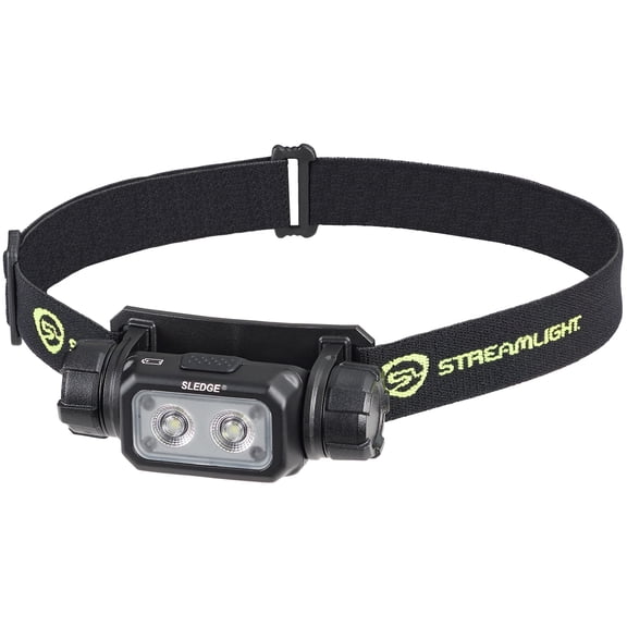 Streamlight Sledge 1000 Lumen Multi-Fuel Flood Headlamp, Black