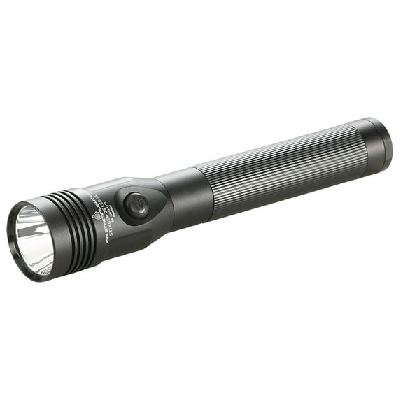 Streamlight Stinger DS LED HL High Lumen Rechargeable Flashlight with Dual Switches, Black