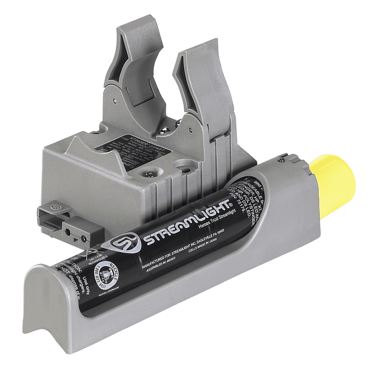 streamlight flashlight chargers Strion DS HL with AC/DC Charger and 2 Holders (Black) Why charge just one flashlight when you can charge the whole squads with the Bank Charger 120V AC for Strion Flashlights from Streamlight Strion Bank Charger 120V AC