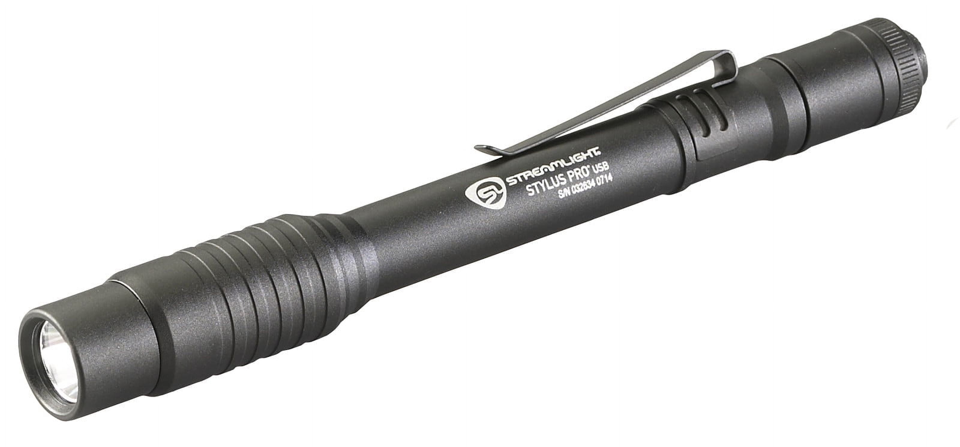 Stylus Pro USB Rechargeable Penlight - Water Resistant, High