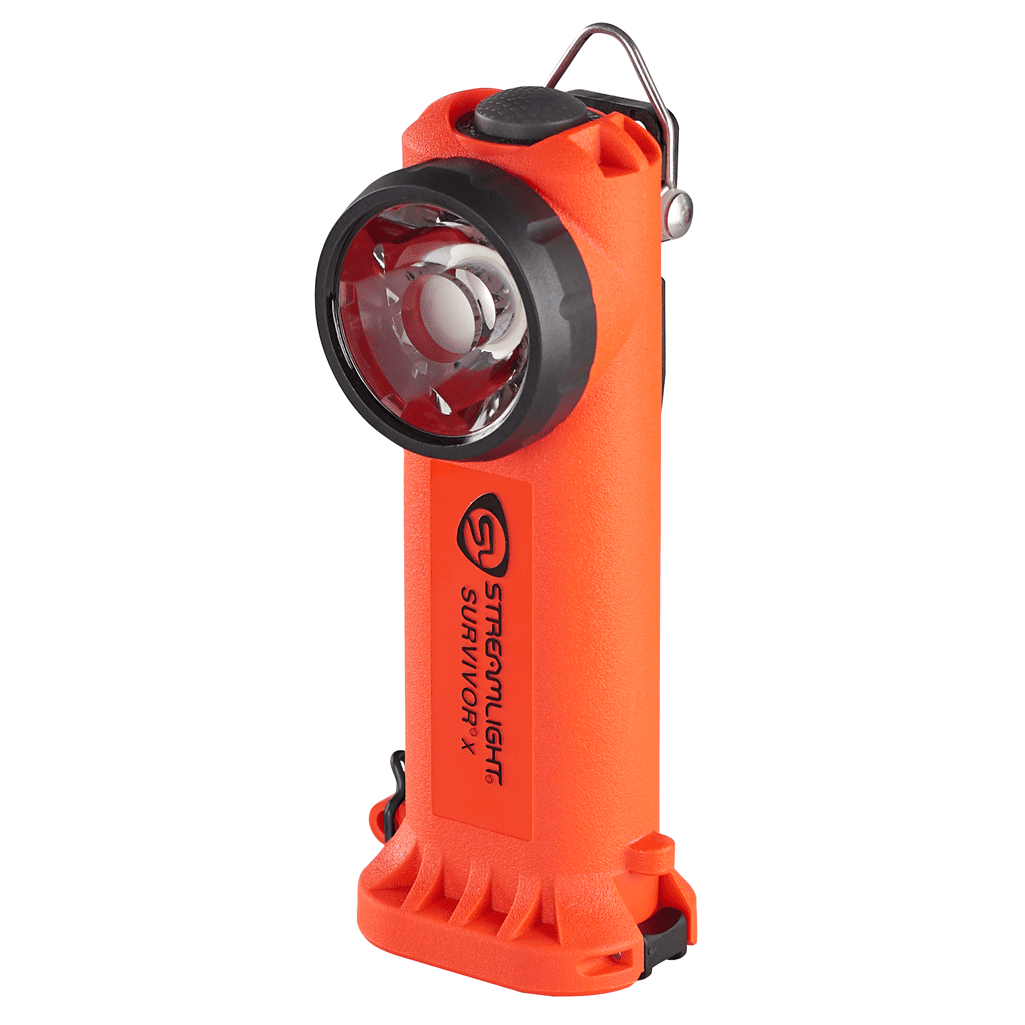 Yellow LED Rechargeable Water Resistant Spot Flashlight
