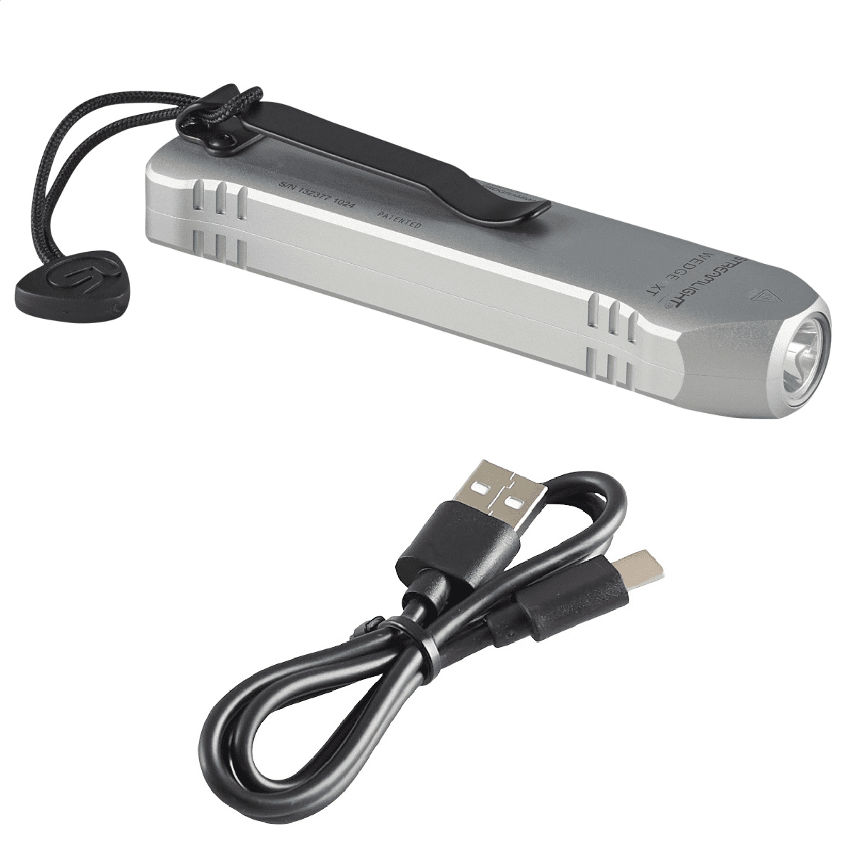 Streamlight Wedge XT Rechargeable EDC 500 Lumen Flashlight - Silver