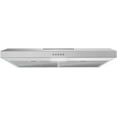 thumbnail image 1 of Streamline 30 in. Carmine Ducted Undermount Range Hood in Brushed Stainless Steel with Mesh Filters, Push Button Control, LED Light, 1 of 9