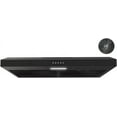 thumbnail image 1 of Streamline 30 in. Castellaro Ductless Undermount Range Hood in Grit Black with Mesh Filters, Push Button Control, LED Light, 1 of 9
