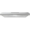 thumbnail image 1 of Streamline 30 in. Trieste Ducted Undermount 80 CFM Range Hood in Brushed Stainless Steel with Mesh Filters, Push Button Control, LED Light, 1 of 17