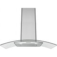 thumbnail image 1 of Streamline 36 in. Borsari Ducted Wall Mount Range Hood in Brushed Stainless Steel with Baffle Filters, Push Button Control, LED Lights, 1 of 9