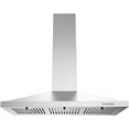 thumbnail image 1 of Streamline 36 in. Gaiola Ducted Wall Mount Range Hood in Brushed Stainless Steel with Baffle Filters, Push Button Control, LED Light, 1 of 9