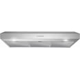 thumbnail image 1 of Streamline 36 in. Ostiglia Ductless Undermount 165 CFM Range Hood in Brushed Stainless Steel with Mesh Filters, Push Button Control, LED Lights, 1 of 1