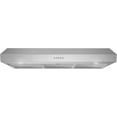 thumbnail image 1 of Streamline 36 in. Poncarale Ducted Undermount 165 CFM Range Hood in Brushed Stainless Steel with Mesh Filters, Push Button Control, LED Lights, 1 of 1